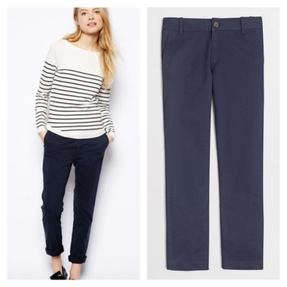 J Crew Navy Frankie Chino Pant